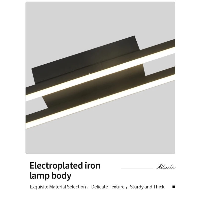 Modern Tri-Colour Ceiling Chandelier