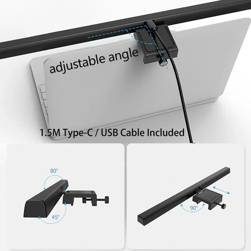 USB-Powered Eye-Care LED Monitor Light Bar