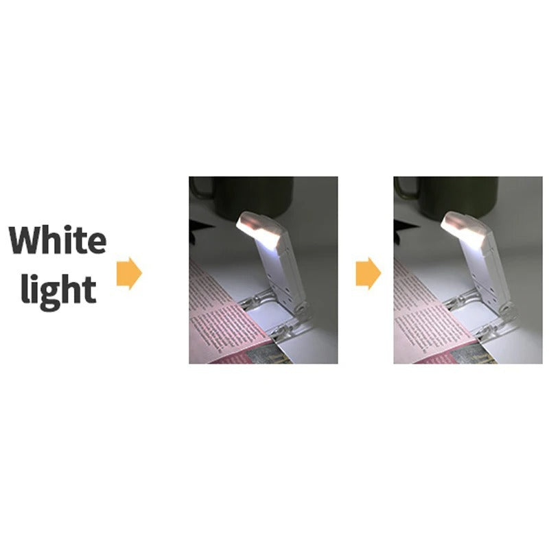USB Rechargeable Mini LED Reading Clip Light