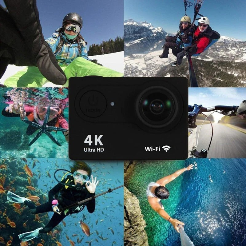 Ultra HD 4K Waterproof Action Camera with WiFi
