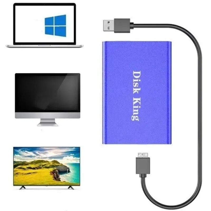 1TB Portable SSD External Drive – High-Speed Solid State Storage for PC & Mac