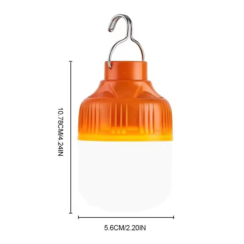 USB Rechargeable LED Camping Light with Hanging Hook