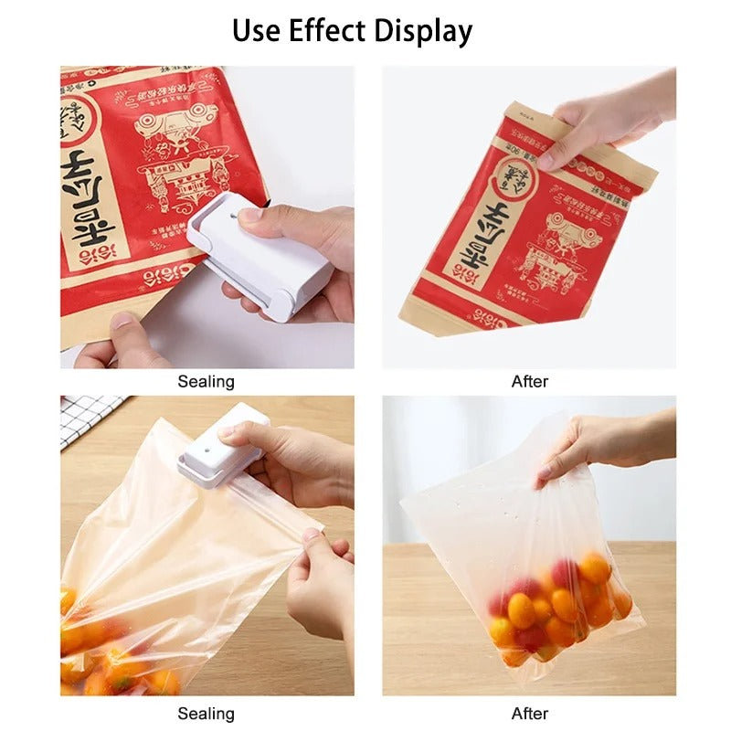 Mini Heat Bag Sealer – Portable Food Sealing Machine for Fresh Storage