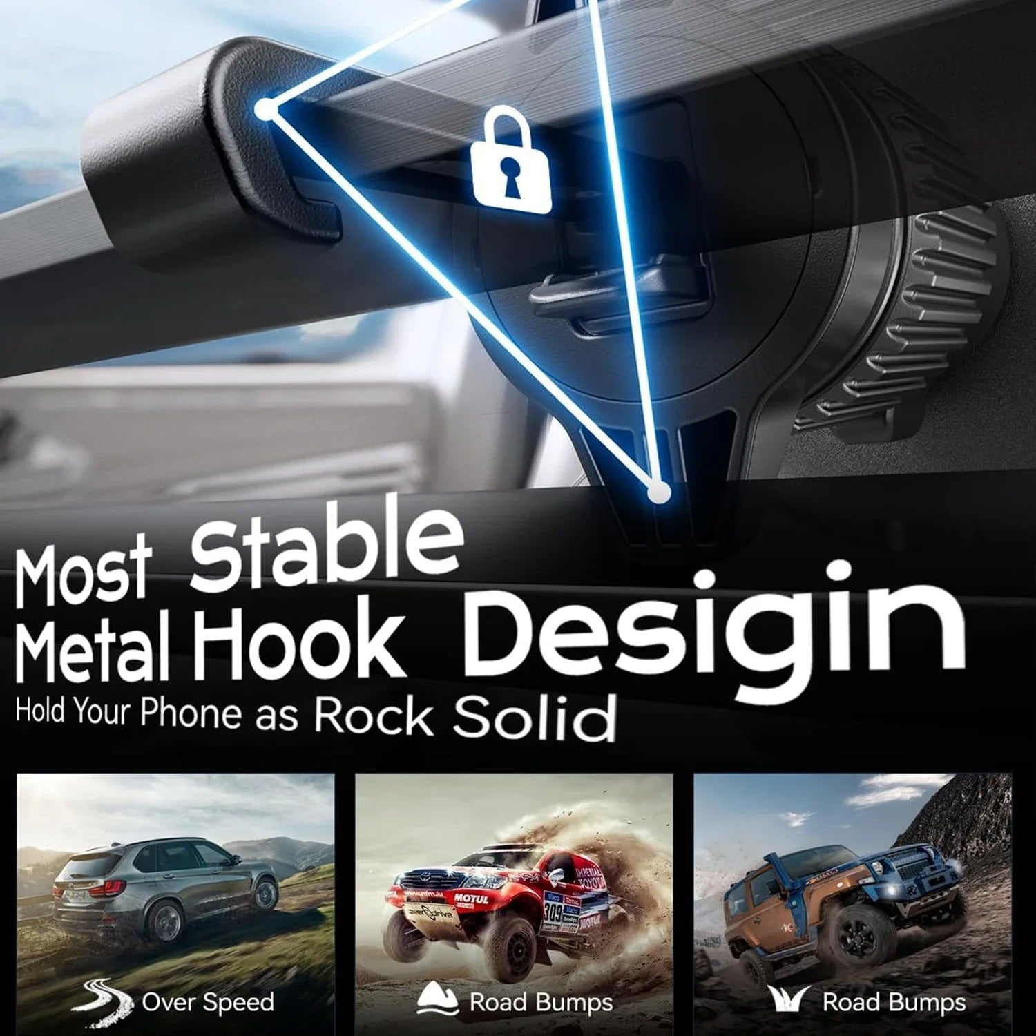 Magnetic Wireless Car Charger – 15W Fast Charging Air Vent Mount for MagSafe Phones