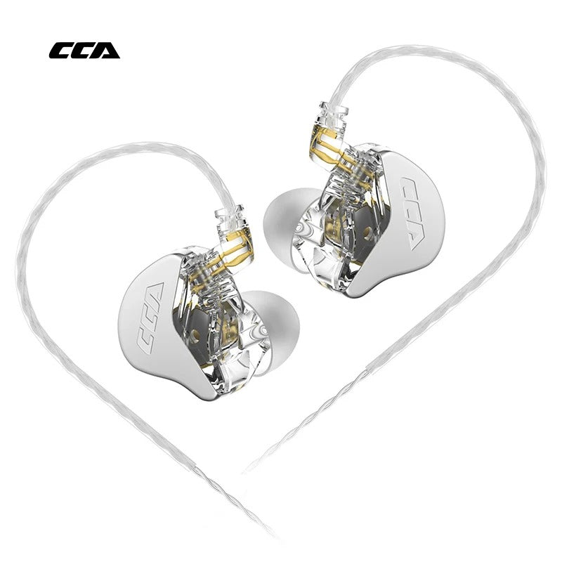 EMF Free Wired HiFi In-Ear Monitor Earphones with Noise Isolation & Deep Bass