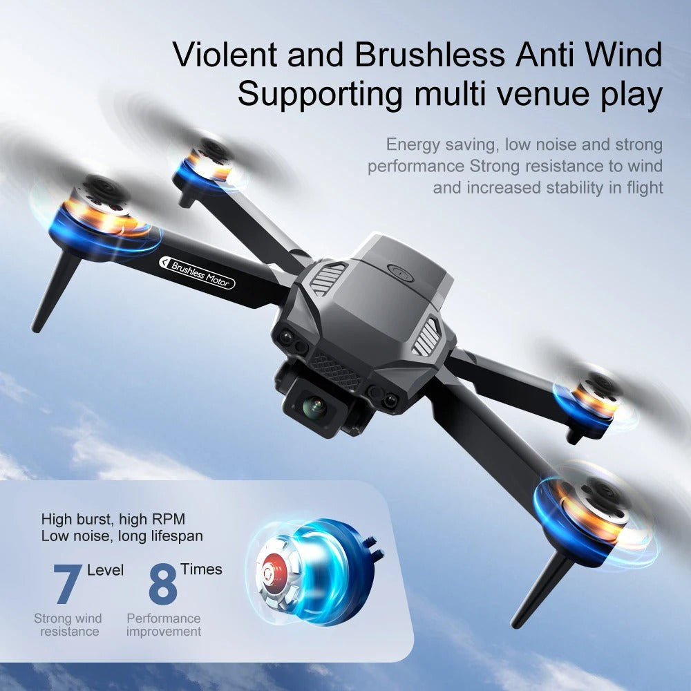 1080P HD Dual Camera Foldable FPV Drone