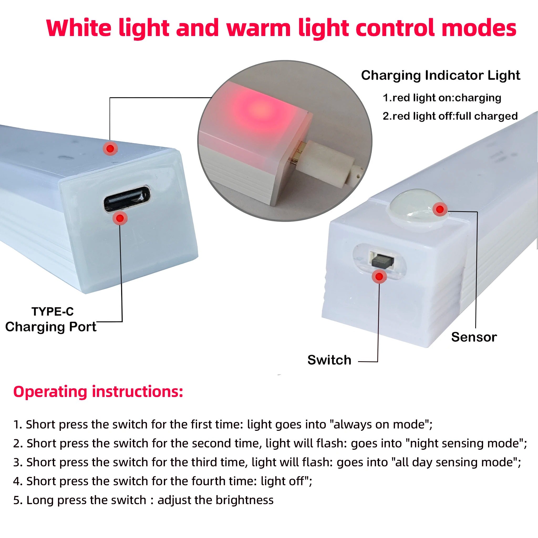 Wireless Sensor Night Light