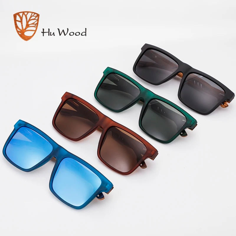 Polarized Square Sunglasses for Men with UV400