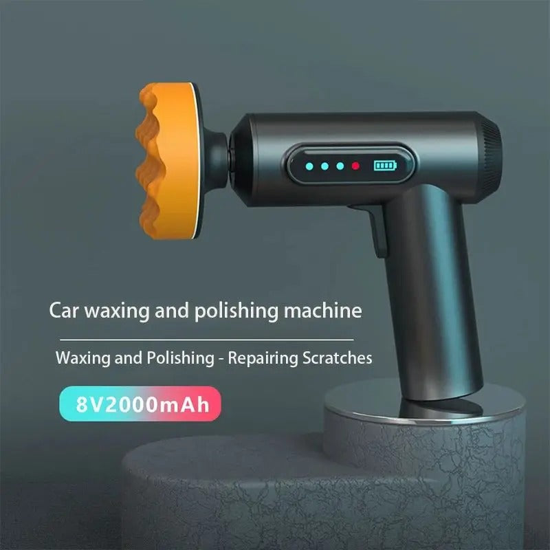 Wireless Car Polisher – Cordless Handheld Waxing & Paint Repair