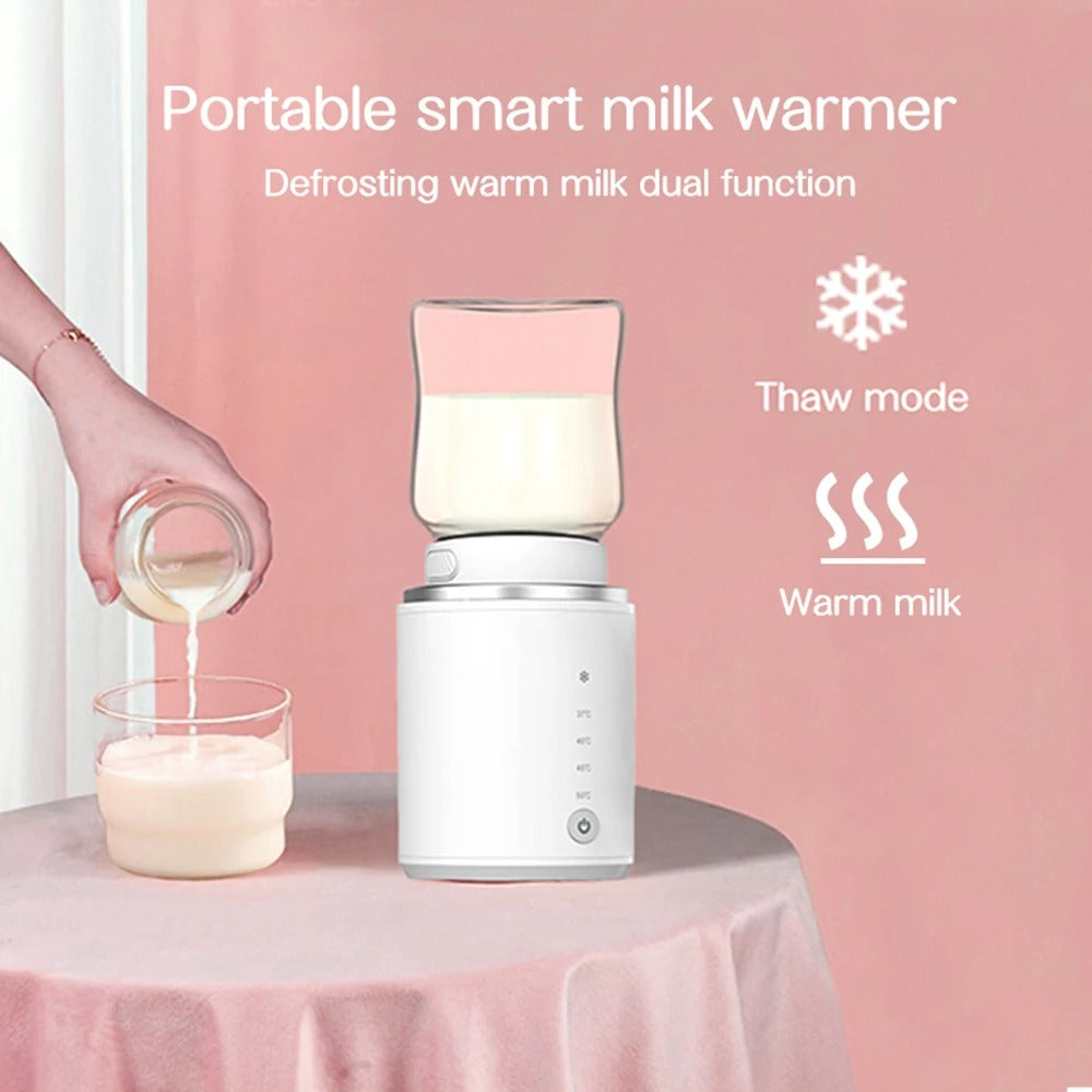N1 Baby Bottle Warmer – Portable USB Rechargeable Milk Heater and Sterilizer