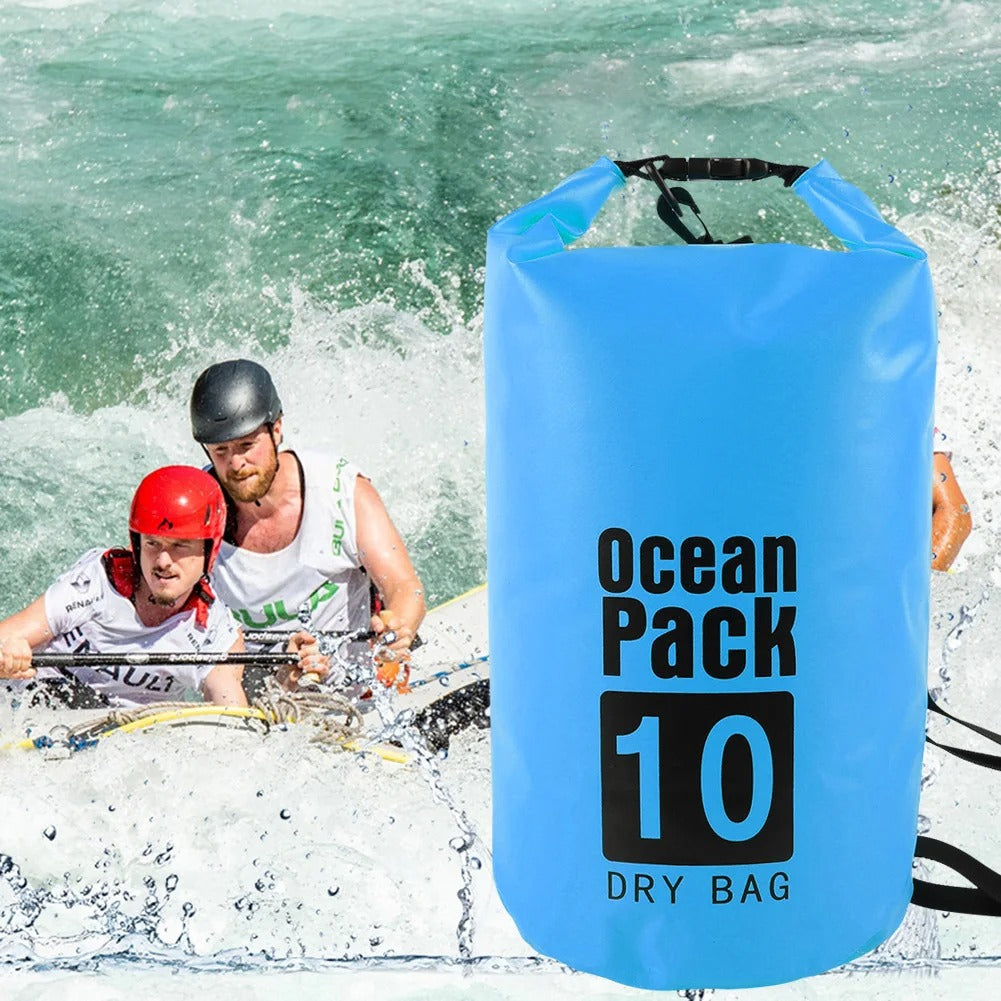 2L Waterproof Dry Bag - Foldable Swimming Bag for Beach, Kayaking, Rafting, Trekking, and Floating Water Sack