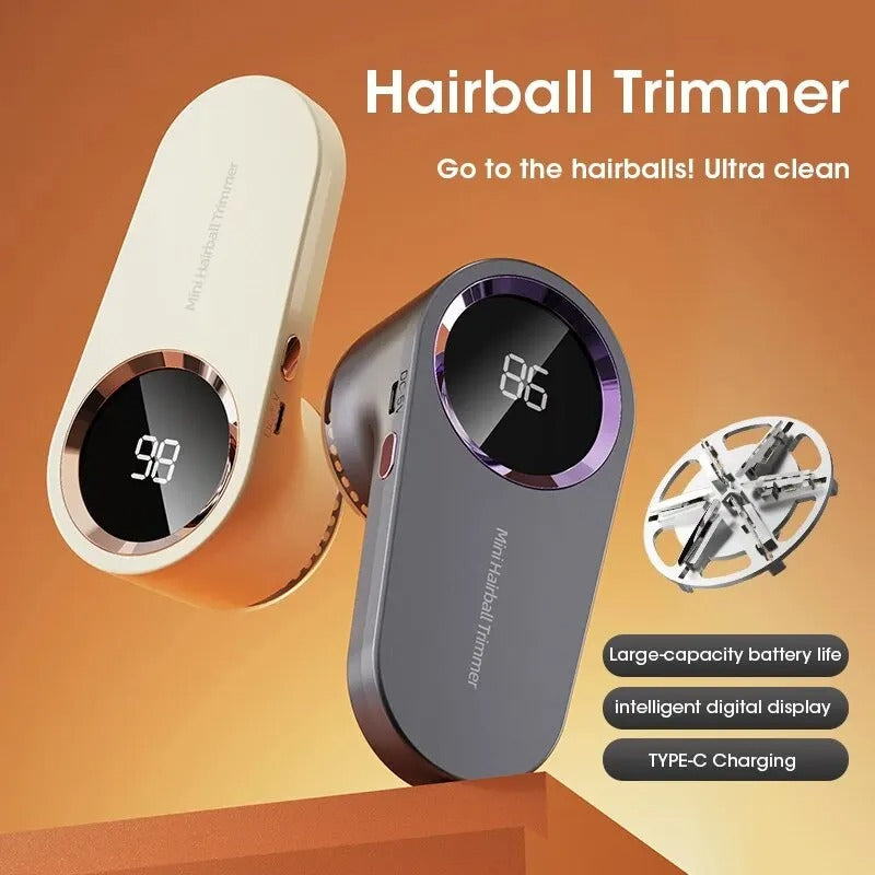 LED Digital Lint Remover – Rechargeable Fabric Shaver