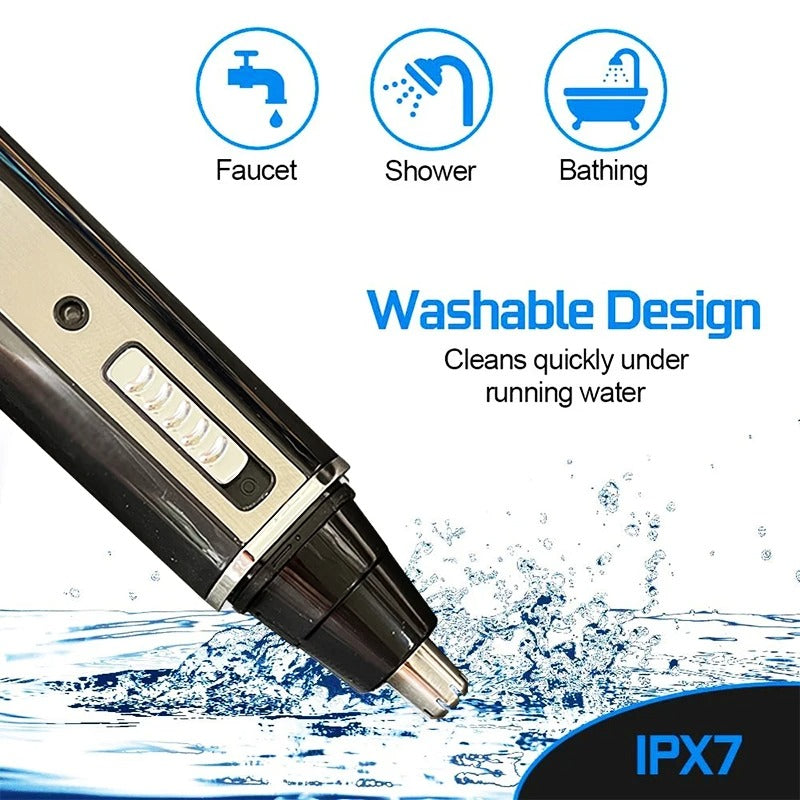 4-in-1 Rechargeable Nose and Beard Trimmer Kit
