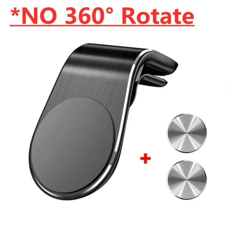 Magnetic Car Phone Holder – 360° Air Vent Mount for All Smartphones