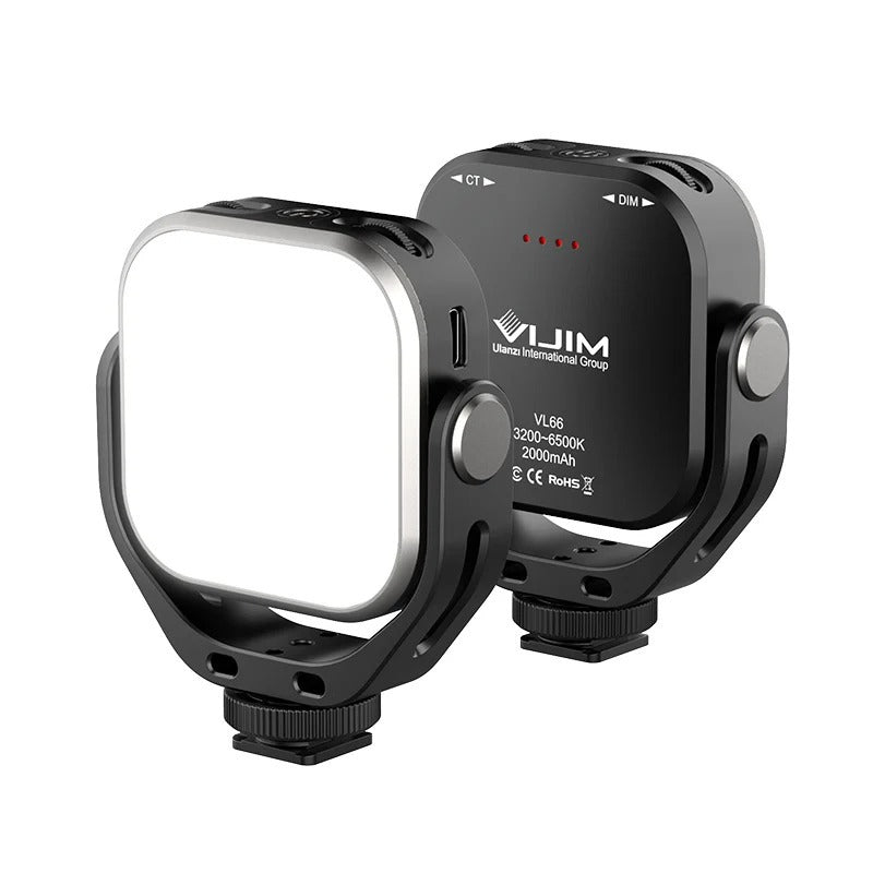 Adjustable LED Video Light with 360° Rotating Mount