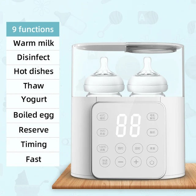 Multi-Function Baby Bottle Warmer – Fast Heating & Sterilizer