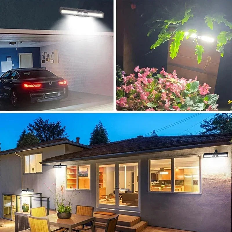 Clip-On Solar Motion Sensor Lights Outdoor Waterproof