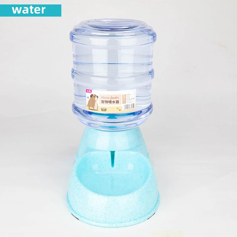 Large Capacity Pet Feeder & Water Dispenser for Cats and Dogs