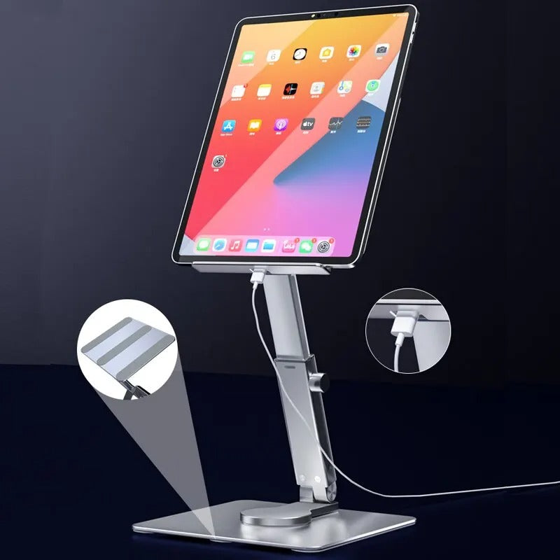 Aluminum Tablet Stand 360° Adjustable Rotating Holder