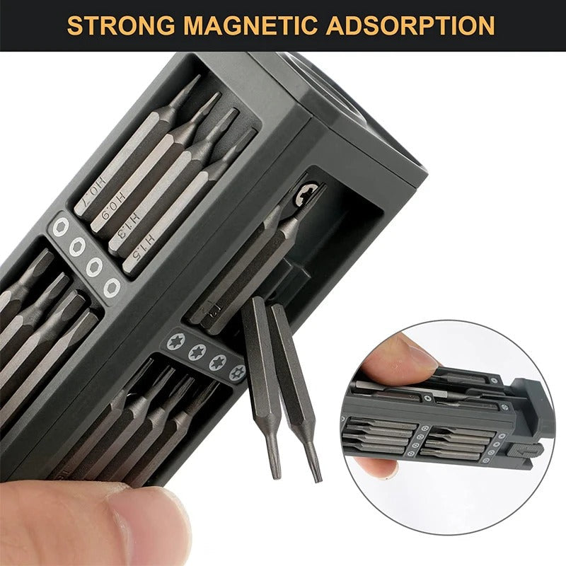 Precision Screwdriver Set – 46-in-1 Magnetic Repair Kit