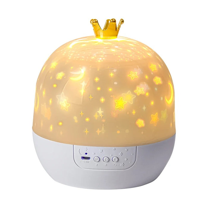 Rotating Star Projection Lamp