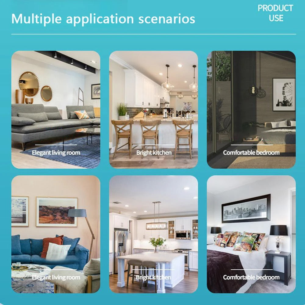 Smart 3-in-1 Ceiling Fan with Remote Control