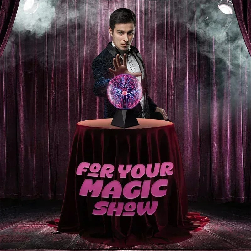 8 Inch Plasma Ball Sound Control LED Lamp