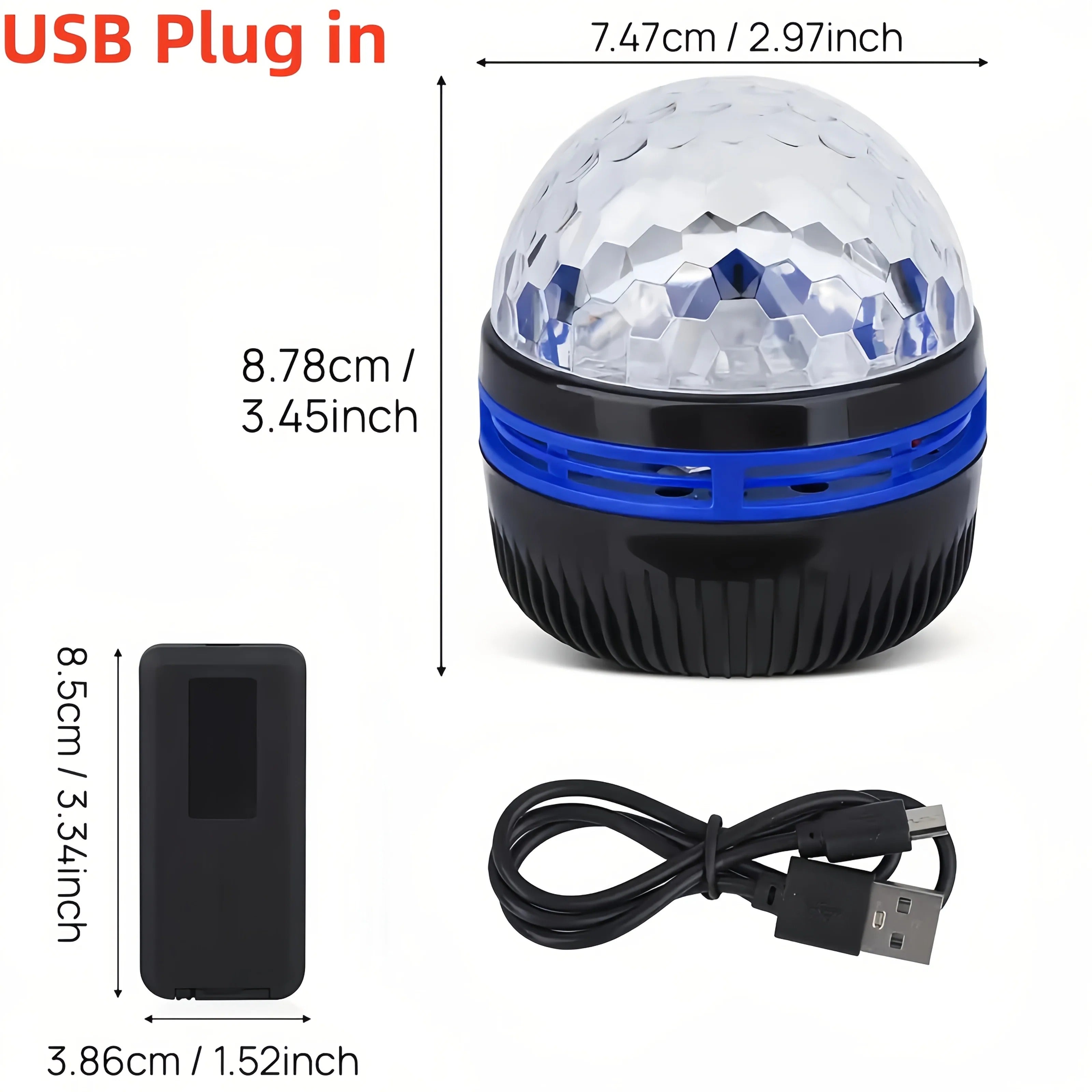 Water Ripple Projection Lamp