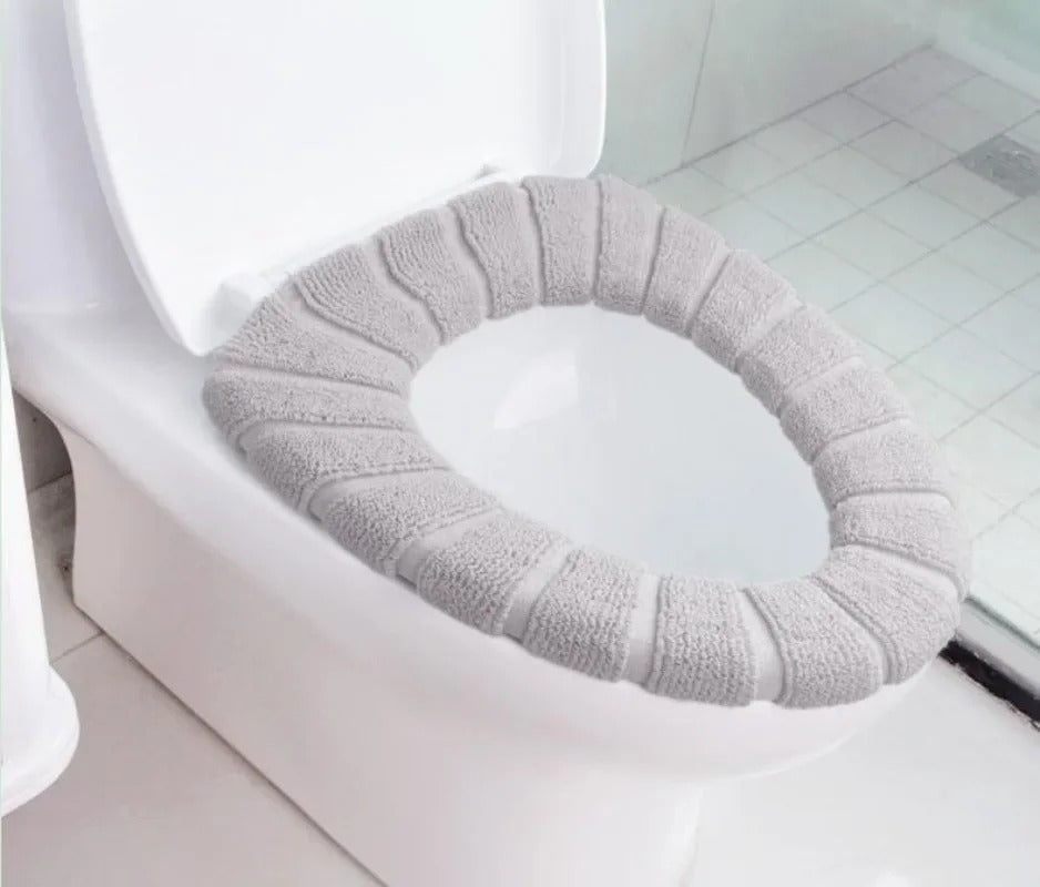 Soft Washable Toilet Seat Cover – Warm Acrylic Mat