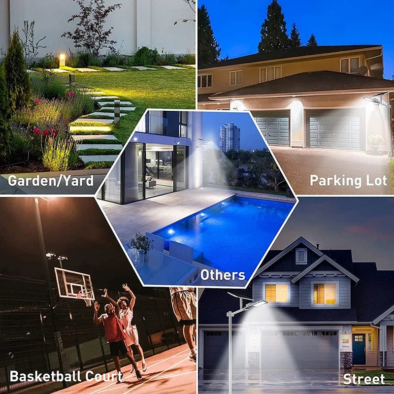 200W Solar Street Light – Outdoor Waterproof LED Lamp