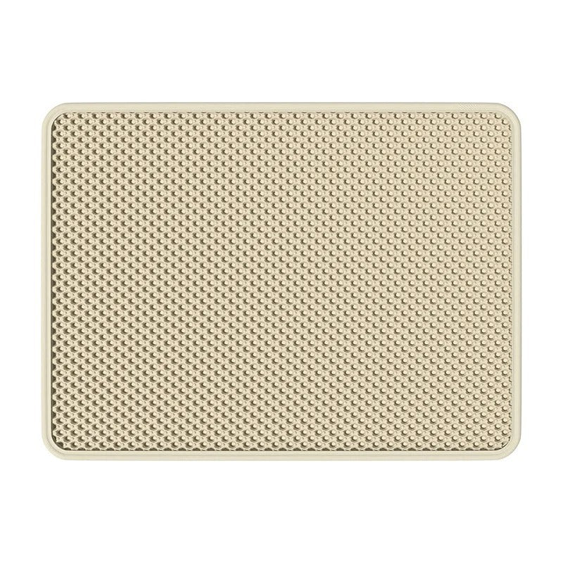 Double-Layer Waterproof Cat Litter Mat with Urine Protection