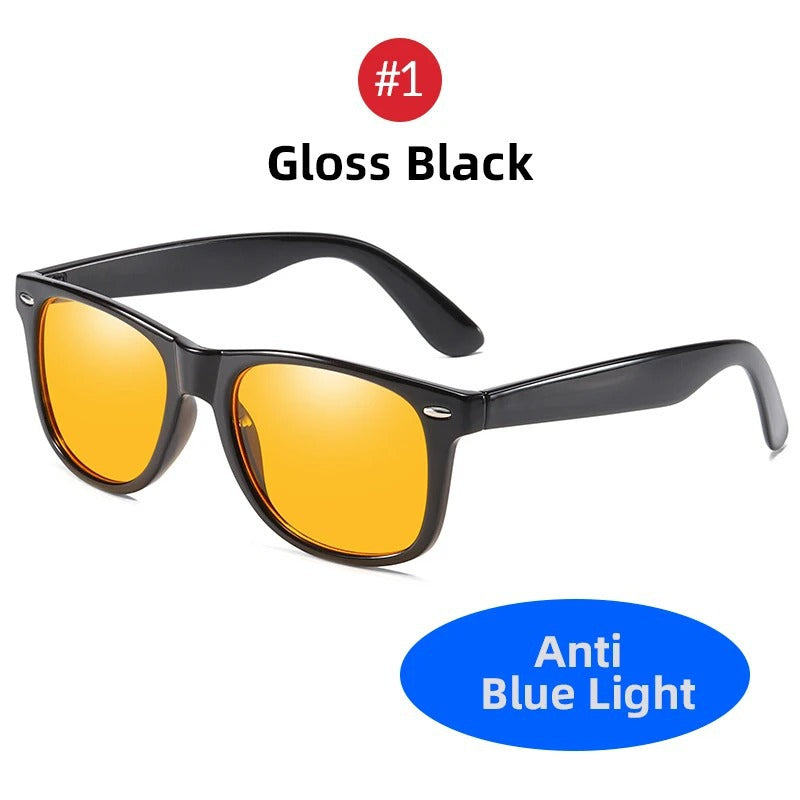 Classic Square Blue Light Blocking Gaming Glasses
