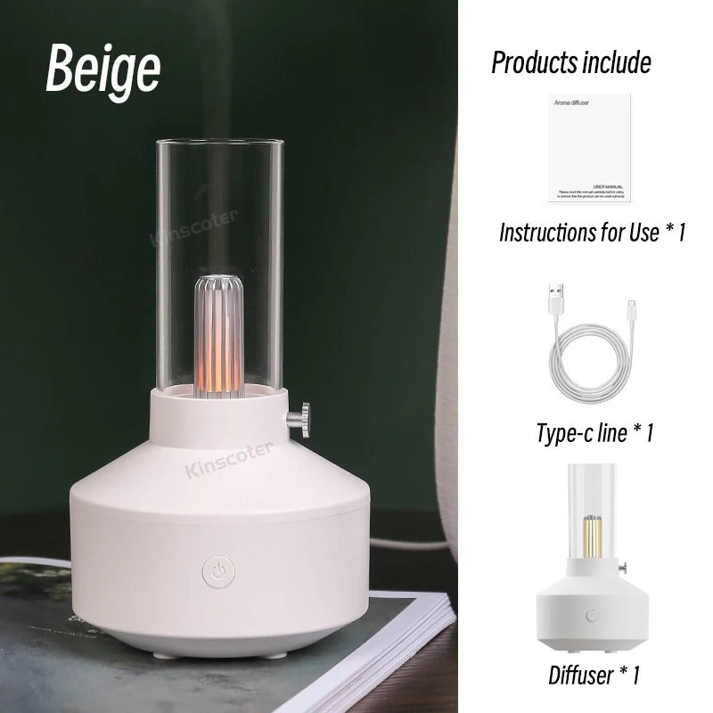 Portable USB Aroma Diffuser and Mini Air Humidifier
