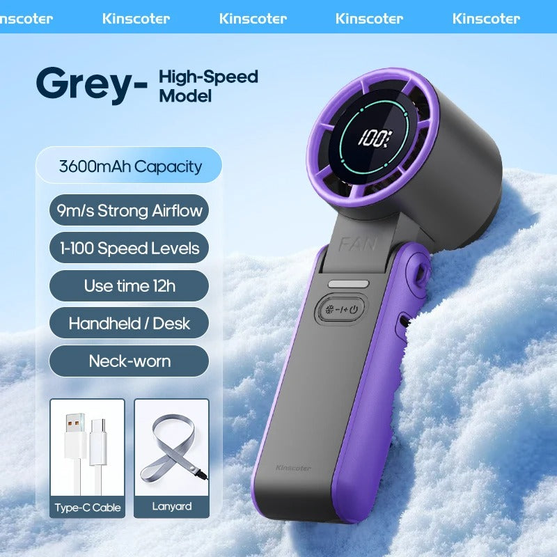 Outdoor Foldable Portable Handheld Fan