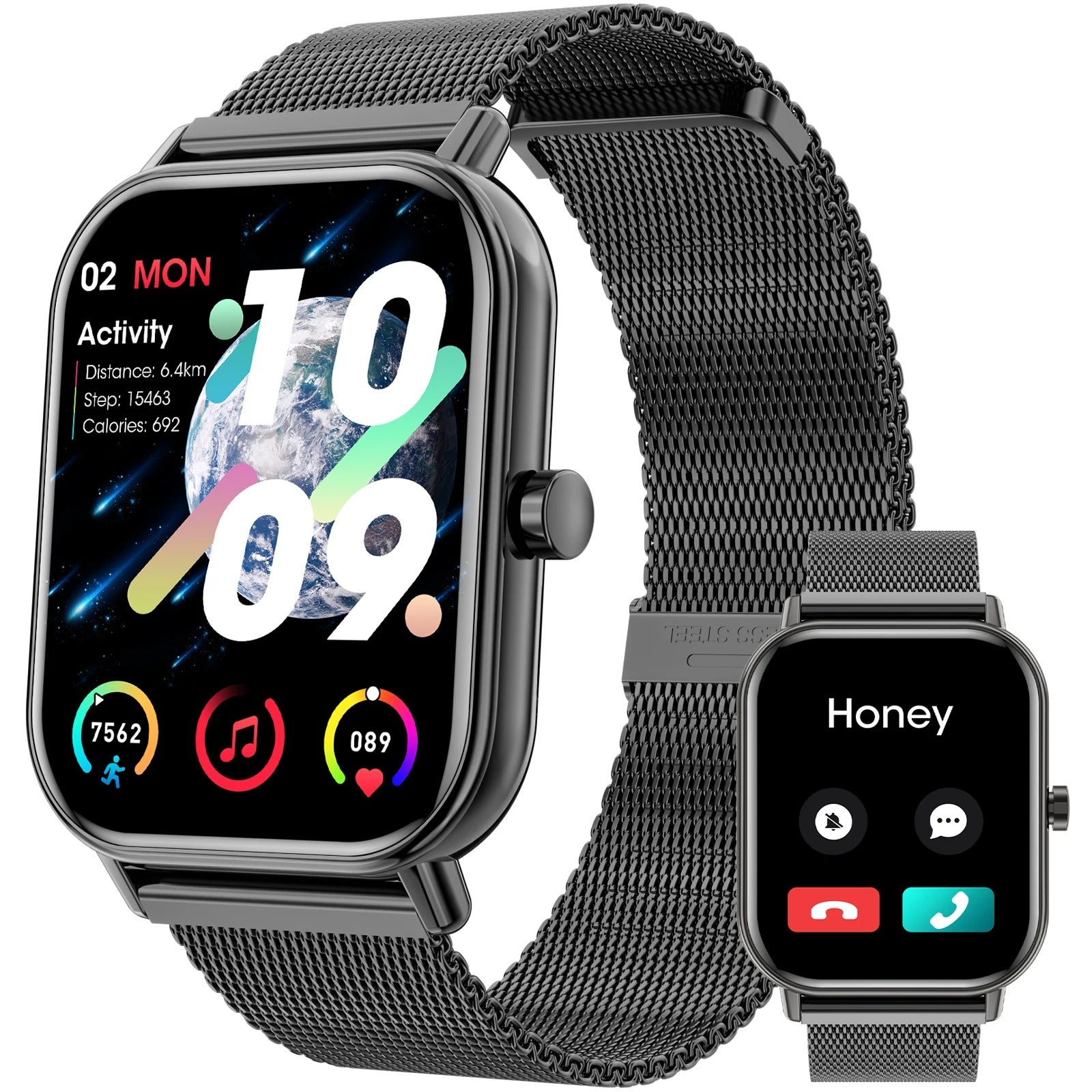 Avelora Women’s Smartwatch 1.85” Fitness Health Tracker