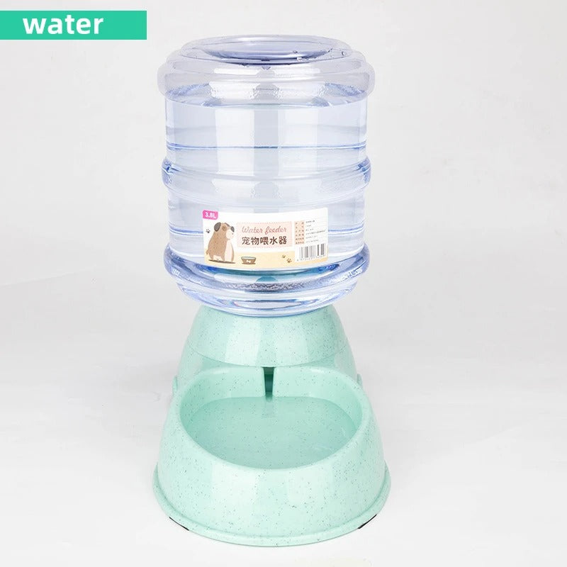 Large Capacity Pet Feeder & Water Dispenser for Cats and Dogs