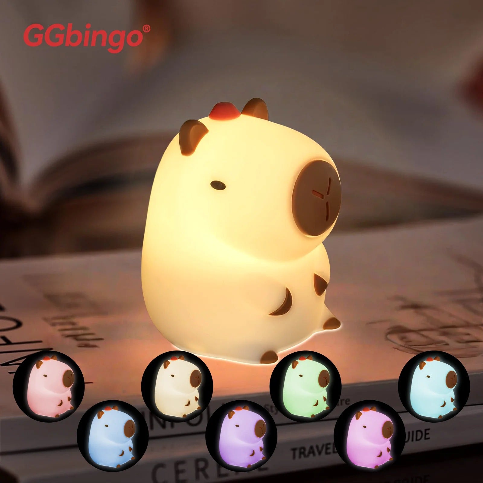 Capybara Touch Night Light