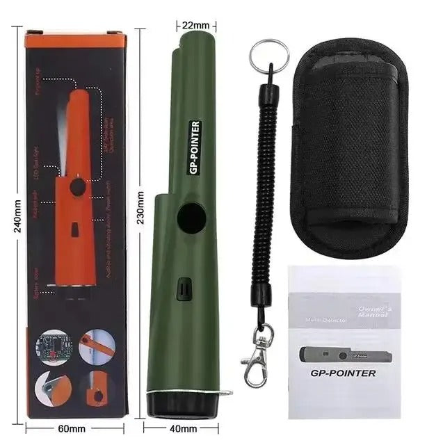 Pointer Handheld Metal Detector – Waterproof Pinpoint Finder