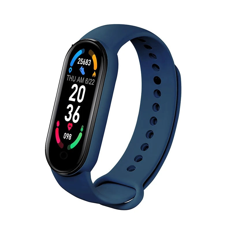 Smart Fitness Watch Heart Rate Blood Pressure Monitor