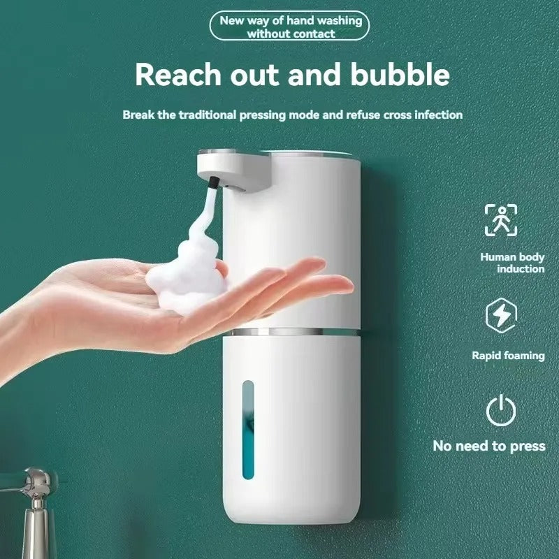 Automatic Touchless Foaming Soap Dispenser with Rechargeable Battery