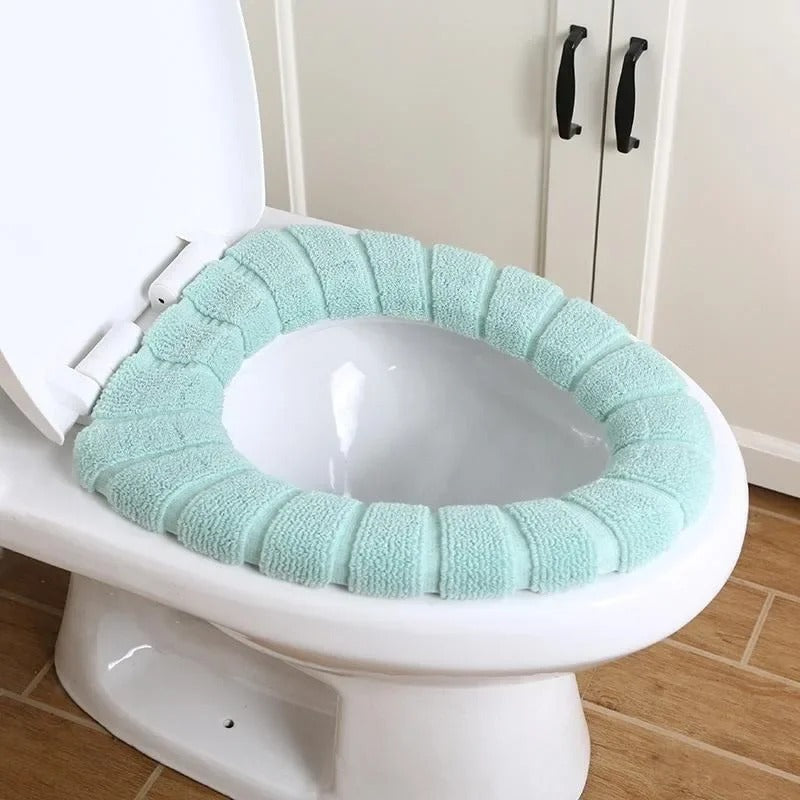 Soft Washable Toilet Seat Cover – Warm Acrylic Mat