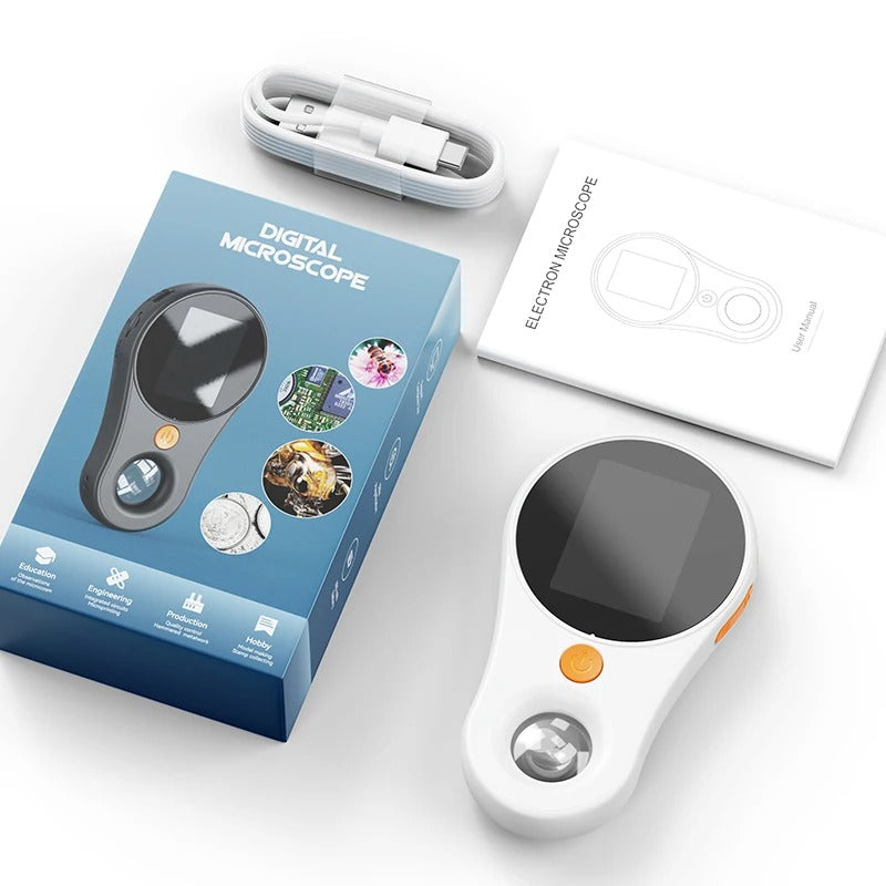 2.0-Inch Digital Microscope – 500X 1080P Magnifier