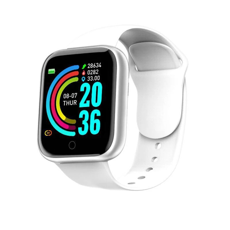 Bluetooth Smartwatch with Heart Rate, Sleep & Fitness Tracking