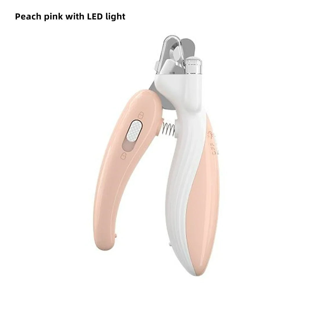 LED Pet Nail Clipper with Electric Grinder Trimmer