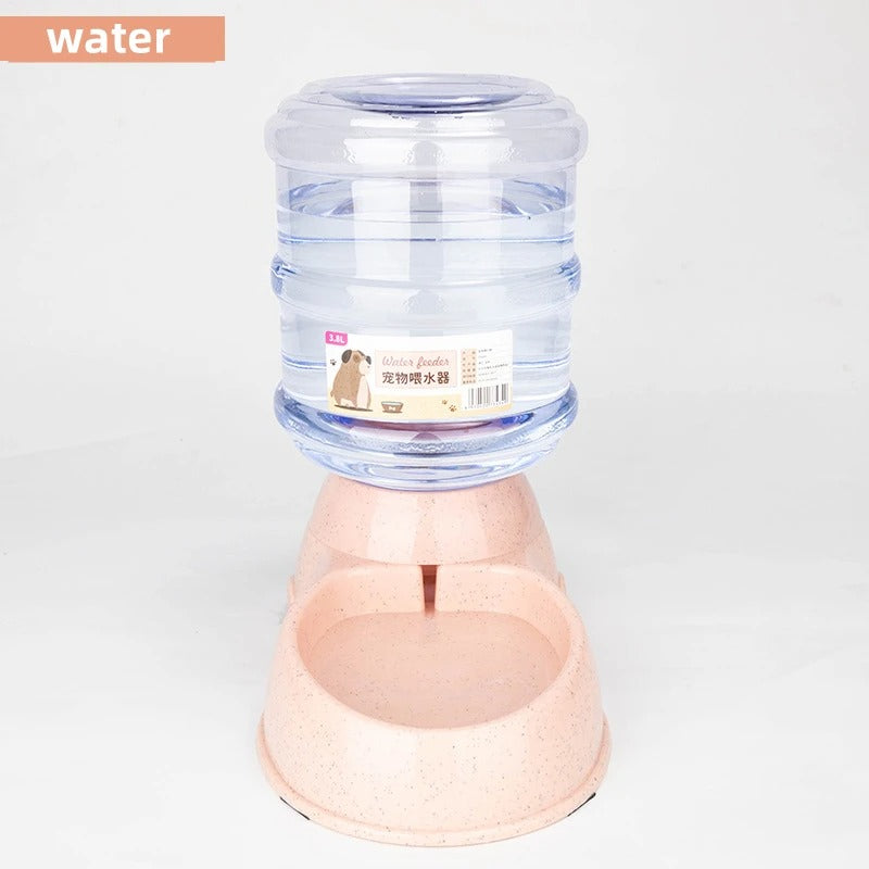Large Capacity Pet Feeder & Water Dispenser for Cats and Dogs