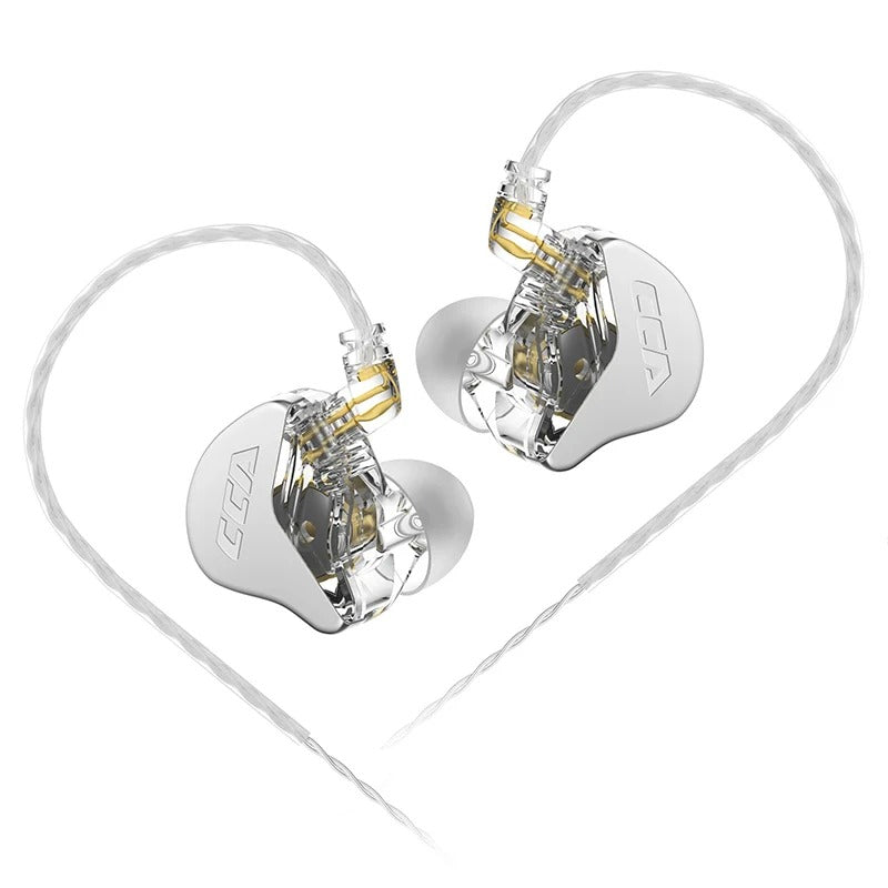 EMF Free Wired HiFi In-Ear Monitor Earphones with Noise Isolation & Deep Bass