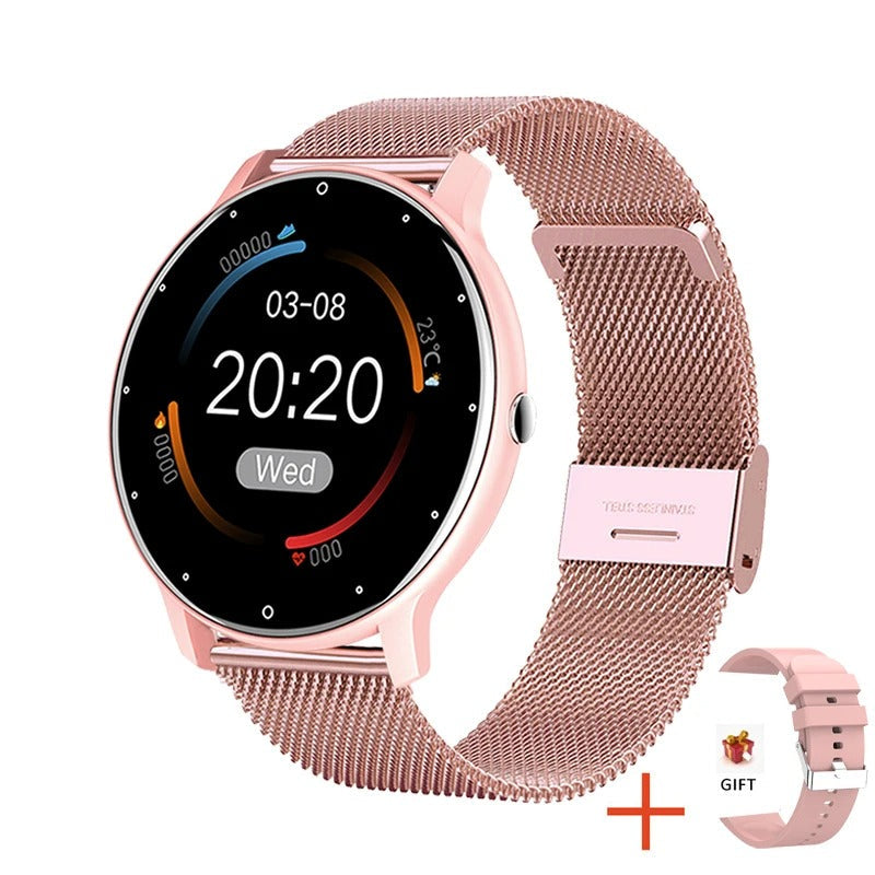Ladies Smart Watch Full Touch Fitness Sports Tracker