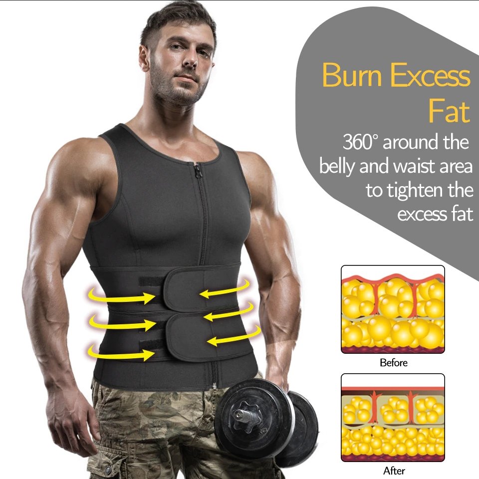Men's Neoprene Sauna Vest - Gear Elevation