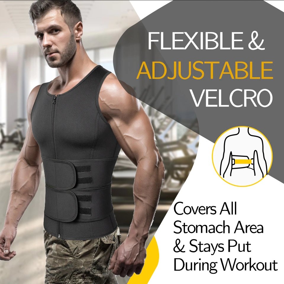 Men's Neoprene Sauna Vest - Gear Elevation