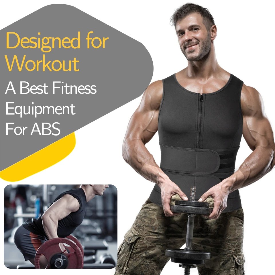Men's Neoprene Sauna Vest - Gear Elevation